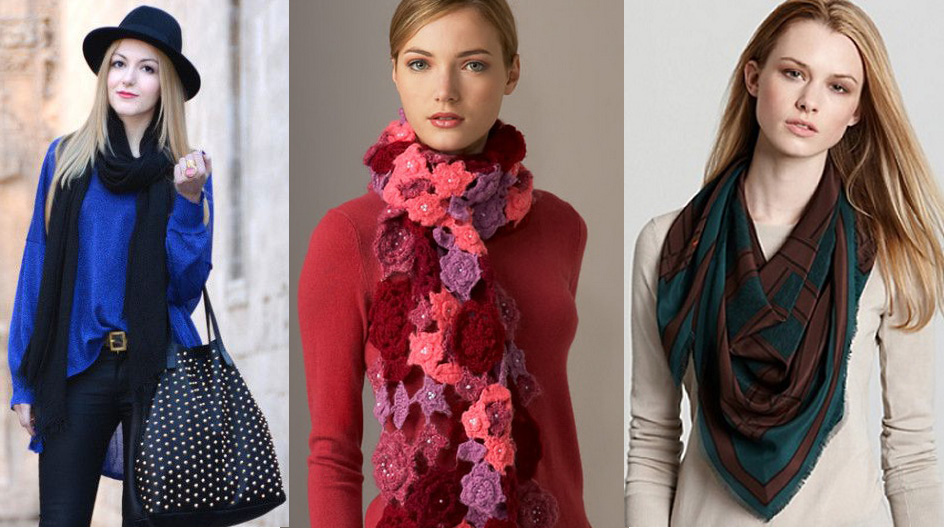 Fashionable ways to style a scarf