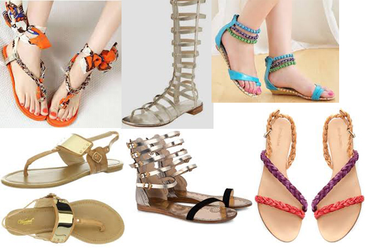 flat sandals | FASHION TRENDS AND TIPS
